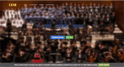 Desktop Screenshot of conciertosolidario.org